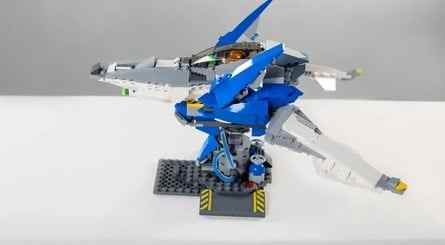 Arwing Star Fox en LEGO