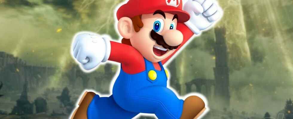 Aléatoire: Mario se sentirait tout à fait à l'aise dans le monde d'Elden Ring