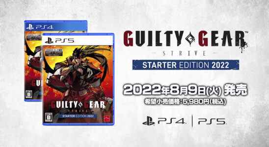 Guilty Gear: Strive - Starter Edition 2022, mise à jour de l'équilibre à grande échelle et test bêta cross-play annoncés