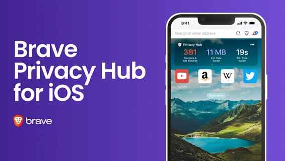 Brave Privacy Hub pour iOS