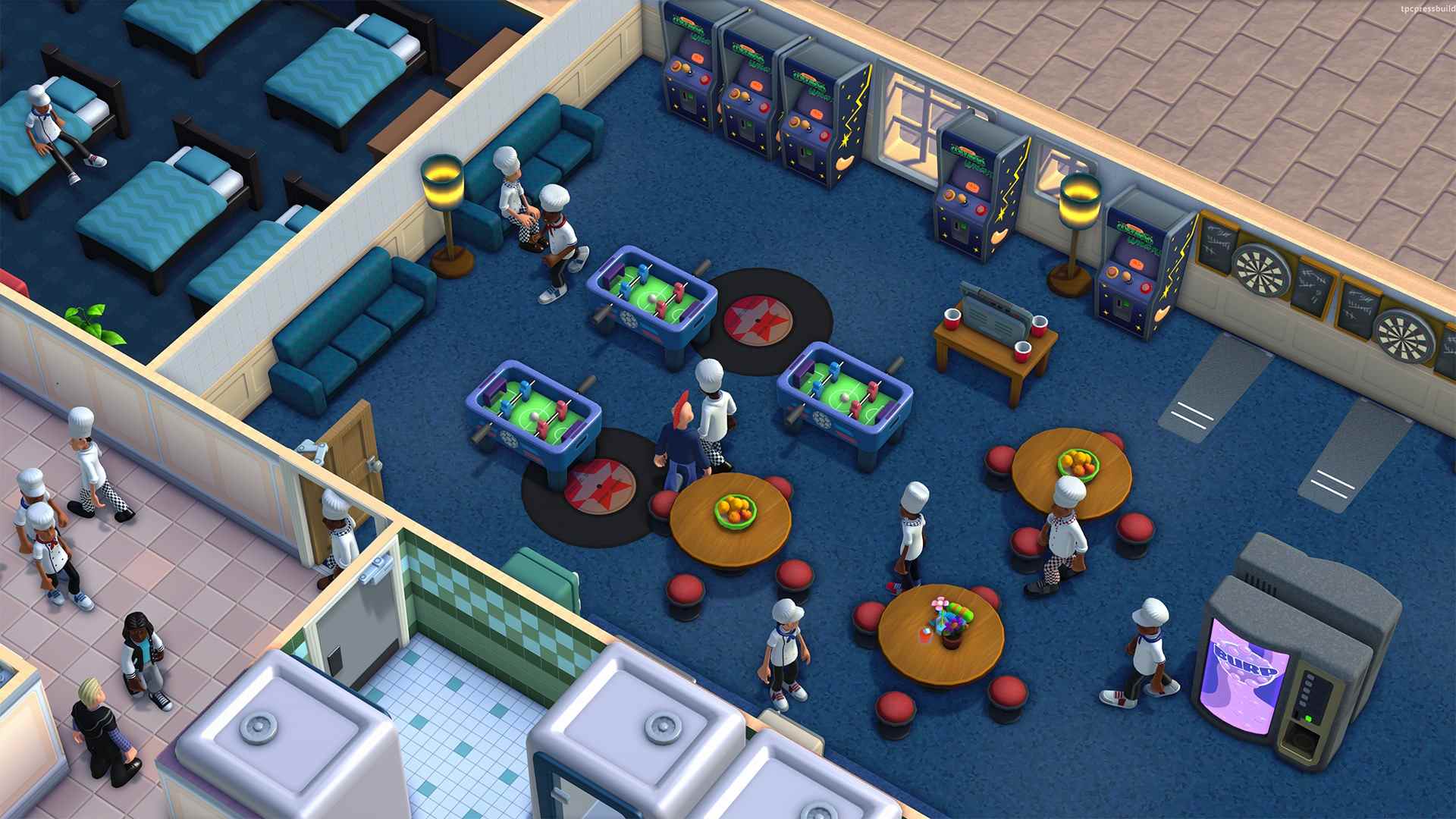 Aperçu de Two Point Campus sur PC Sega Two Point Studios, une simulation de simulation de gestion amusante mais pas hardcore qui devrait délimiter le gameplay et l'esthétique