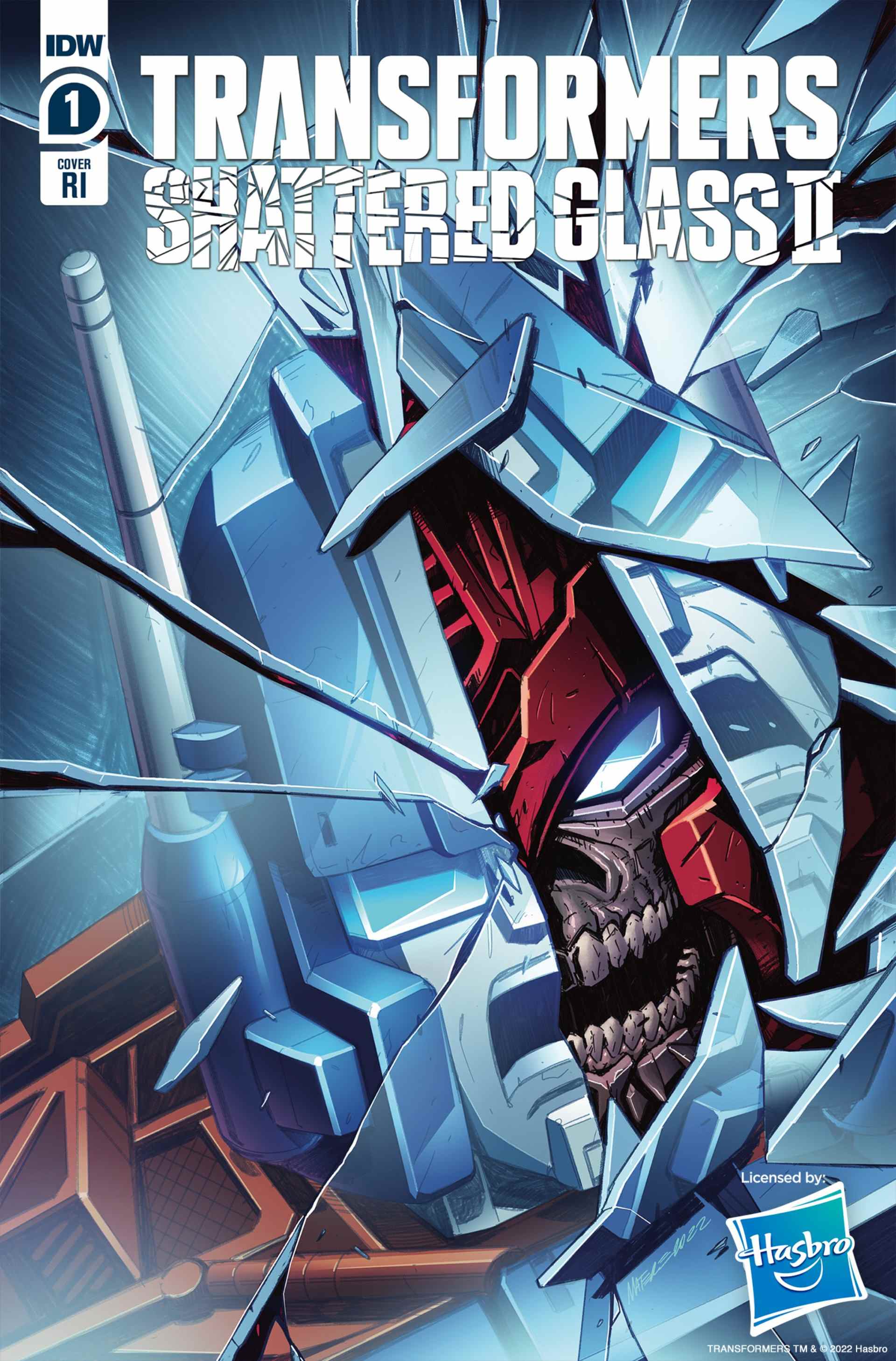 Transformers: Shattered Glass 2 Couverture de la variante n ° 1 par Nick Brokenshire