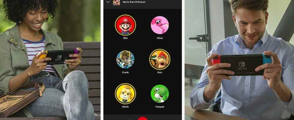 L'application Nintendo Switch Online vous permet désormais de basculer entre les modes clair et sombre