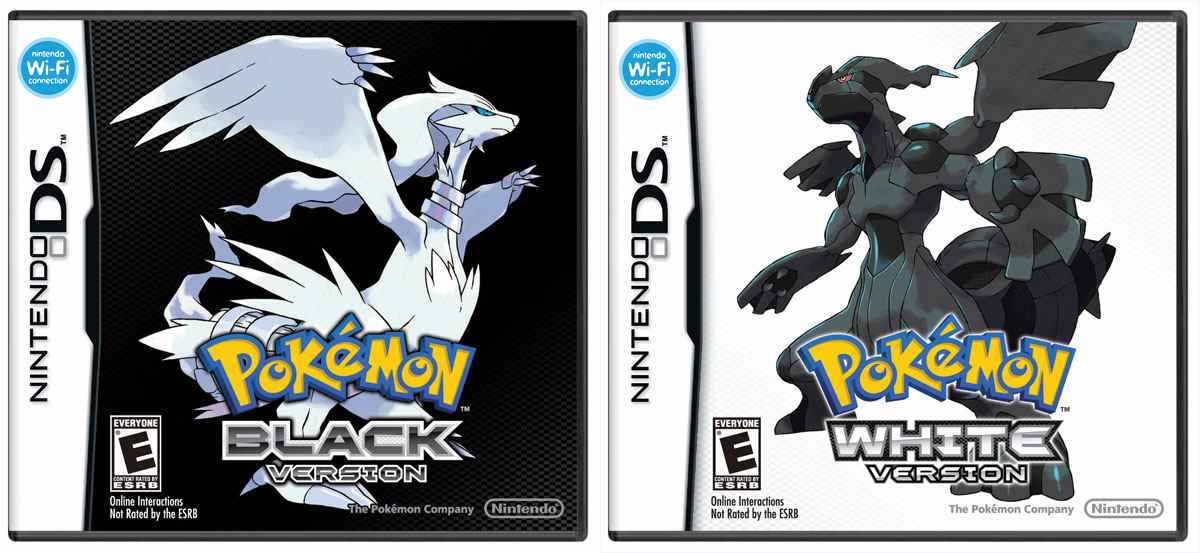Pokémon noir et blanc