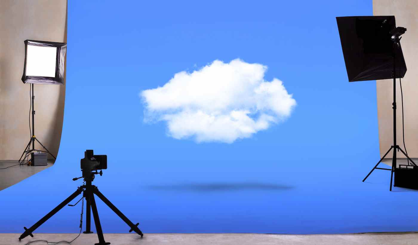 Cloud computing dans un studio de photographie