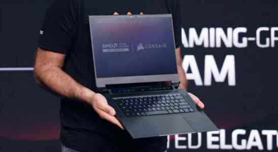 AMD alimente en exclusivité le premier ordinateur portable de streaming de jeu Corsair Voyager