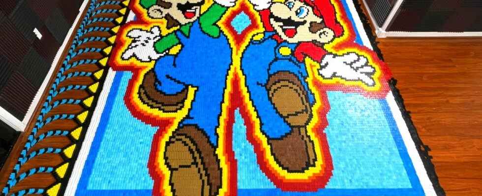 Aléatoire: découvrez cet hommage fascinant à Mario et Luigi Domino