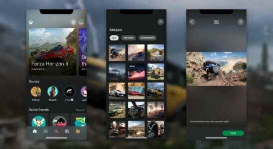 Application Xbox ajoutant une fonctionnalité d'histoires de style Instagram dans une nouvelle mise à jour