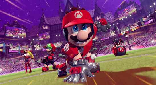 Bande-annonce de présentation de Mario Strikers: Battle League, captures d'écran
