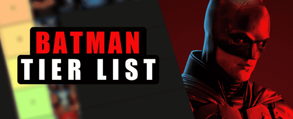 Batman Films Tier List