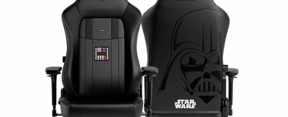 Célébrez le spectacle Obi-Wan Kenobi avec une chaise de jeu Dark Vador