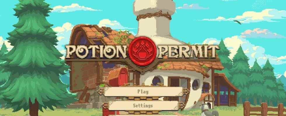 Cozy Stardew-Meets-Alchemy Game 'Potion Permit' pour obtenir une sortie physique