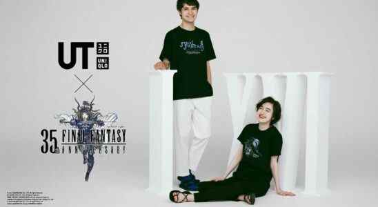 Final Fantasy 35th Anniversary Uniqlo Merch maintenant disponible, la chemise XIV est déjà épuisée