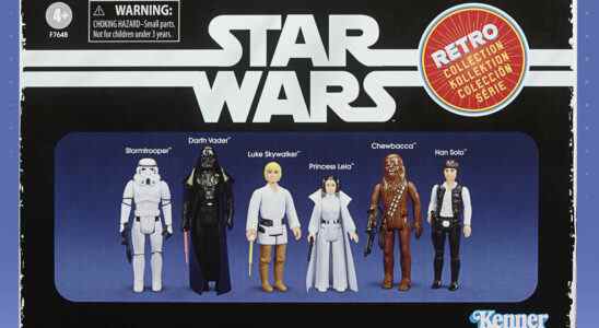 Hasbro réédite les tout premiers jouets Star Wars, avec un emballage rétro