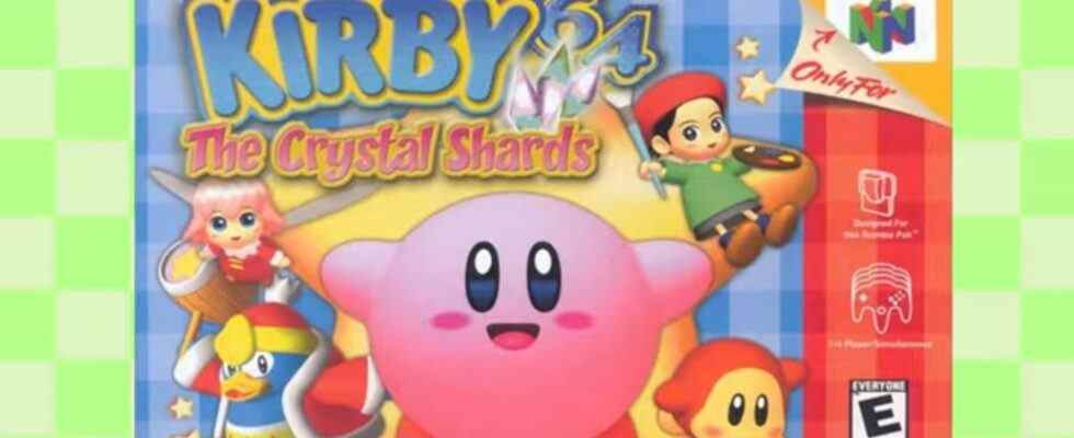 Kirby 64: The Crystal Shards rejoint Nintendo Switch Online la semaine prochaine