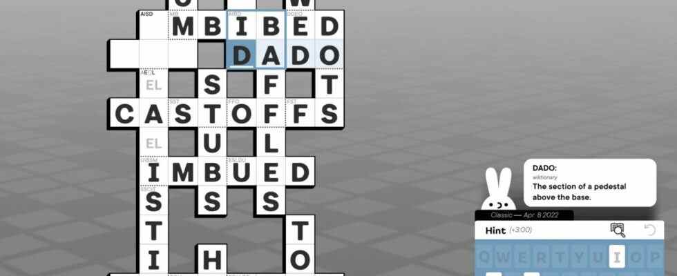 Knotwords pourrait remplacer Wordle comme mon puzzle de mots quotidien préféré