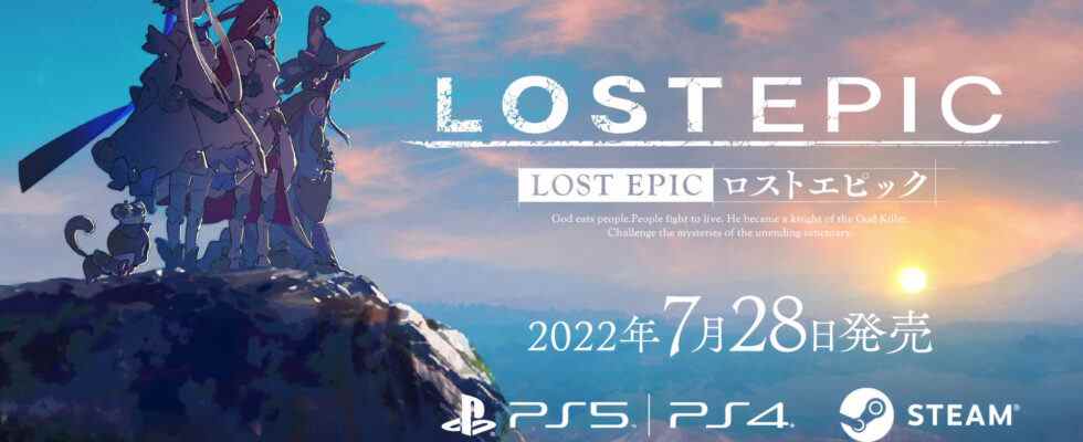 LOST EPIC sort le 28 juillet sur PS5, PS4 et PC