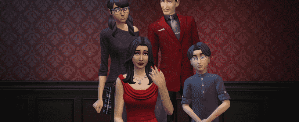 La famille gothique emblématique des Sims fait peau neuve