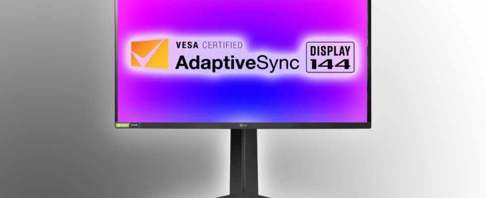 La norme VESA pourrait remplacer les étiquettes de synchronisation adaptative AMD et Nvidia