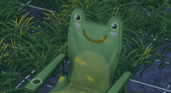 La nouvelle "chaise grenouille" des Sims 4 a l'air super mignonne
