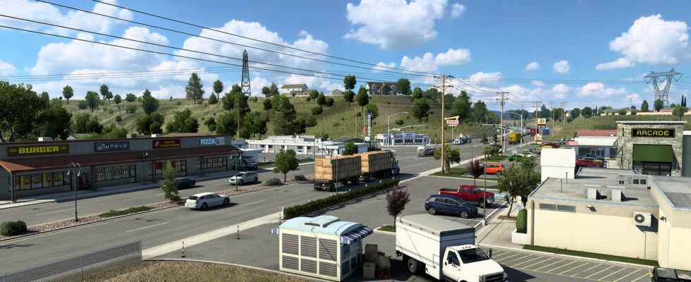 La refonte massive d'American Truck Simulator en Californie se poursuit dans la dernière mise à jour