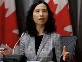 L'administratrice en chef de la santé publique du Canada, la Dre Theresa Tam.
