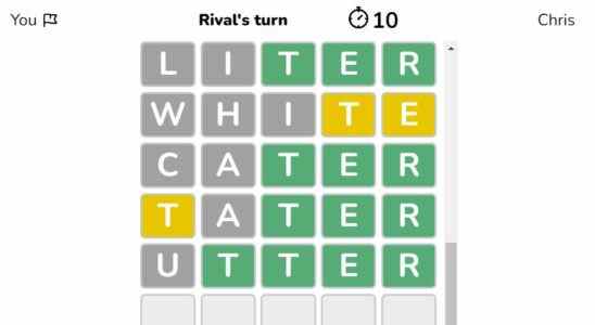 Le nouveau jeu Wordle vous permet de rivaliser avec vos amis et votre famille en tête-à-tête