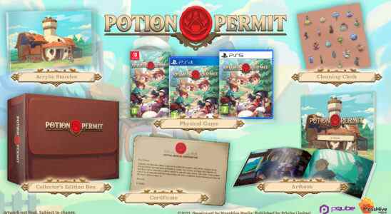 L'édition physique de Potion Permit annoncée pour PS5, PS4 et Switch