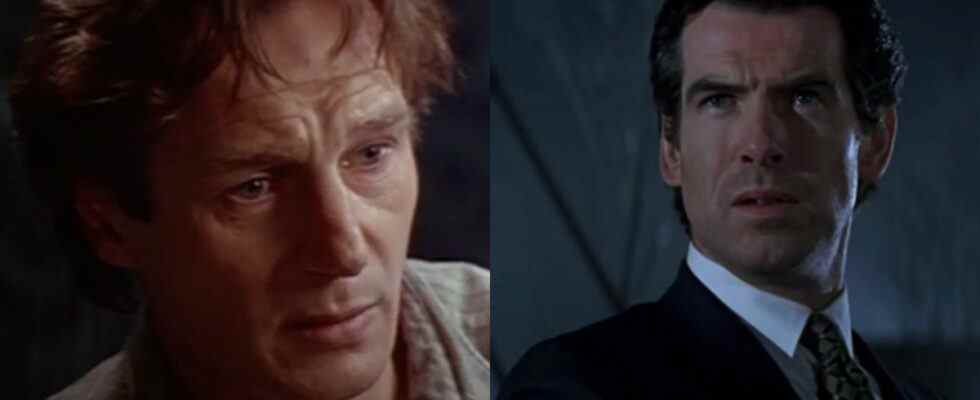 Liam Neeson abat une rumeur populaire sur James Bond à son sujet et Pierce Brosnan
