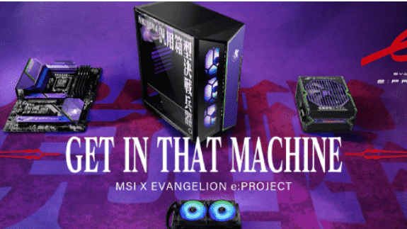 MSI est la dernière entreprise à bénir notre misérable Terre avec des composants PC Neon Genesis Evangelion