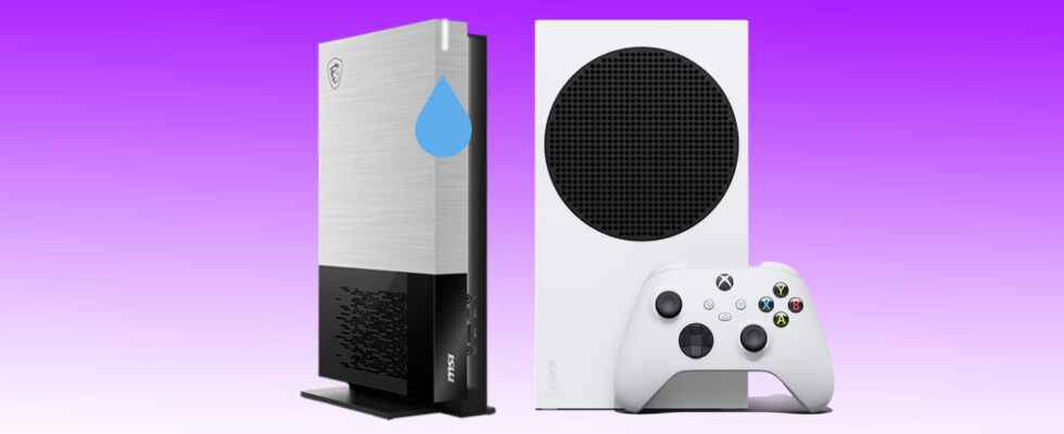 MSI facture 1 000 $ pour un PC de jeu en nuage de taille Xbox Series S