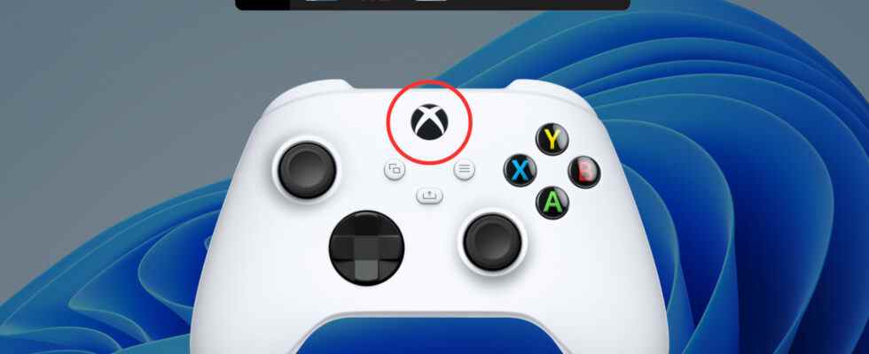 Microsoft teste une nouvelle "barre de contrôleur" Xbox dans Windows 11