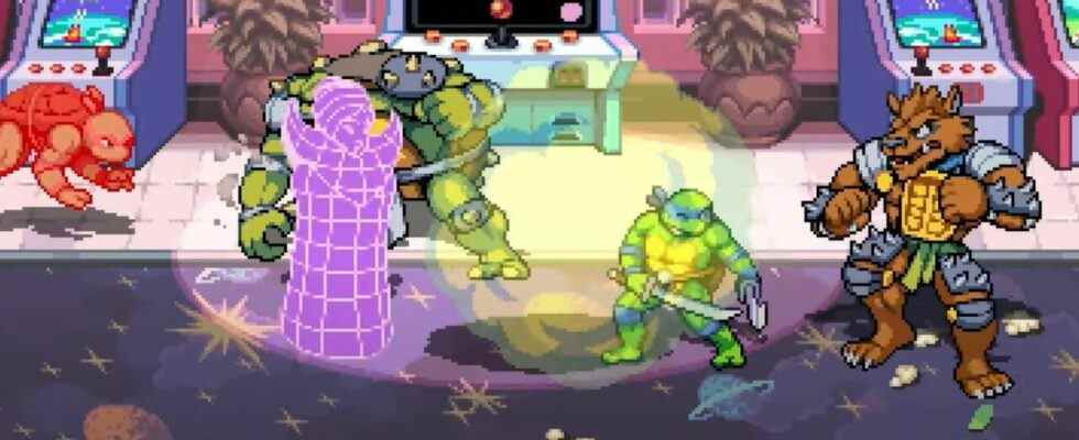 Nouveau Teenage Mutant Ninja Turtles: Shredder's Revenge Vid présente de nouvelles zones et de nouveaux designs