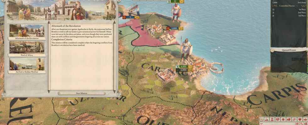 Paradox retravaille Imperator : l'armée de Rome dans la mise à jour 2.0 aujourd'hui