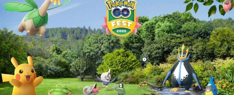 Pokemon Go Fest 2022, centré sur Pokemon Shaymin, commence le 4 juin