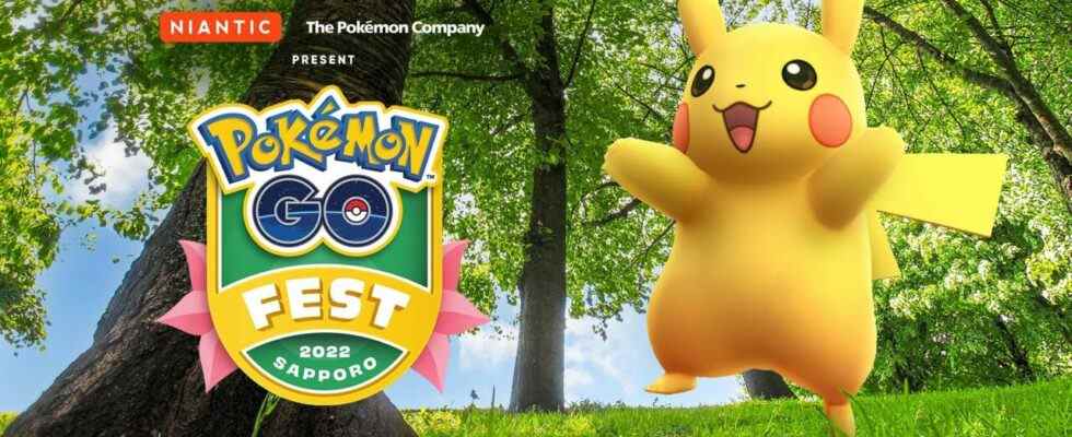 Pokémon Go Fest: les billets de Sapporo sont maintenant en vente