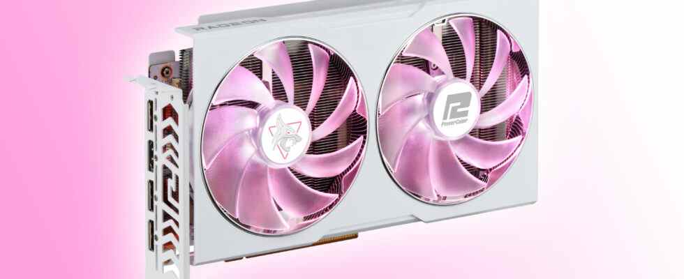 Powercolor donne une cure de jouvence rose au GPU AMD Radeon RX 6650XT