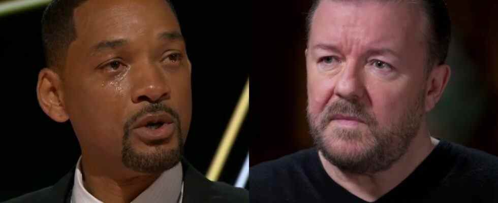 Ricky Gervais partage son point de vue sur la blague des Oscars Jada Pinkett Smith de Chris Rock et comment il a fini par devenir tendance après la claque de Will Smith