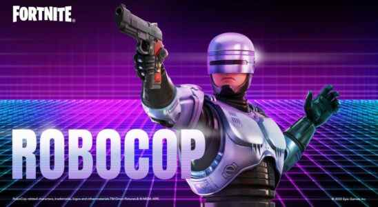 Robocop est maintenant disponible sur Fortnite