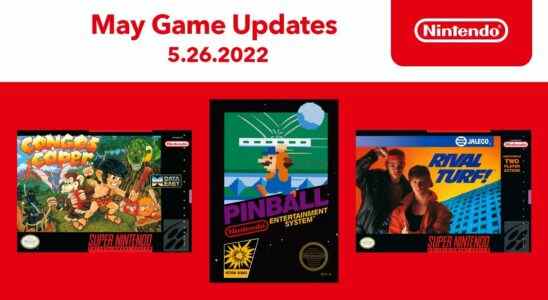 SNES et NES – Nintendo Switch Online ajoute Congo's Caper, Rival Turf ! et Pinball