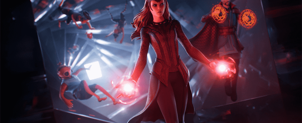Scarlet Witch rejoint Fortnite alors que Doctor Strange dans le multivers de la folie arrive au cinéma