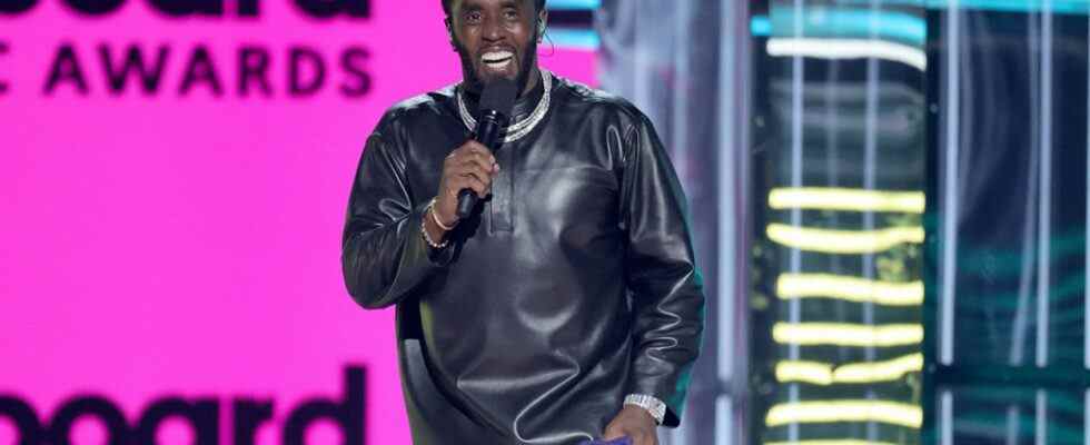 Sean "Diddy" Combs fait une blague subtile sur la gifle des Oscars aux Billboard Music Awards