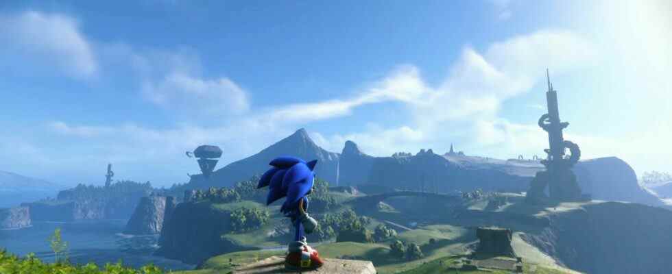 Sega vise des notes élevées avec Sonic Frontiers