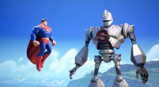 The Iron Giant rencontre Superman dans MultiVersus, semblable à Smash Bros. de Warner