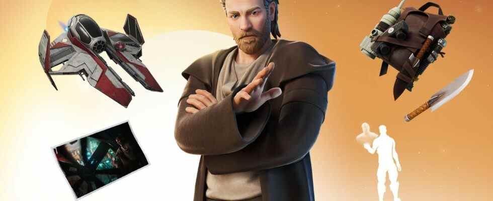 Voici le skin Obi-Wan Kenobi Fortnite que vous recherchiez