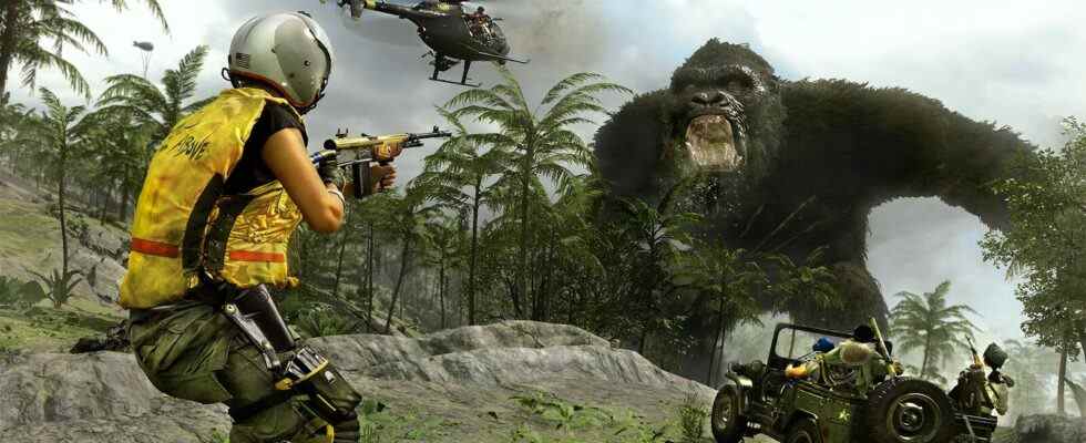 Warzone Operation Monarch: Comment obtenir les killstreaks de Godzilla et King Kong