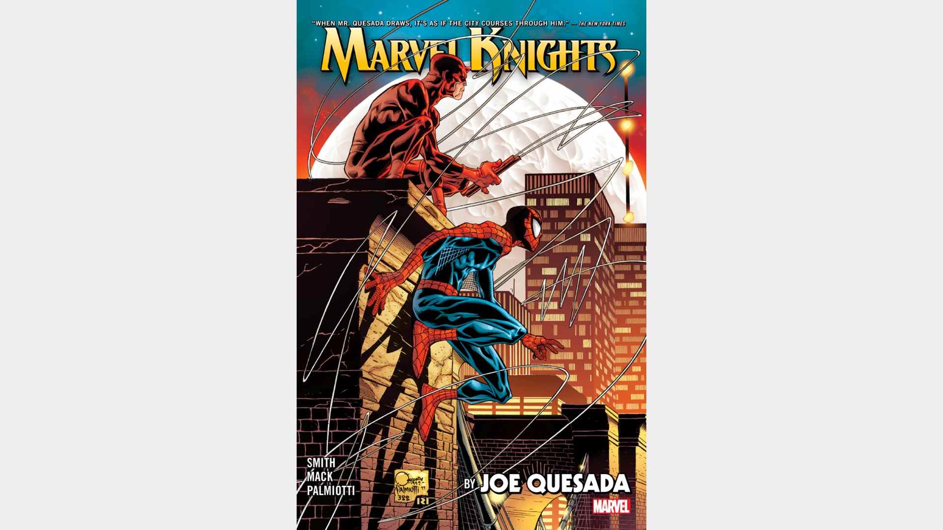 Couverture de Marvel Knights : Joe Quesada