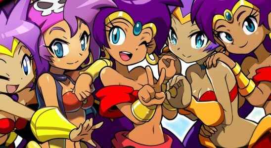 Shantae fête ses 20 ans avec une vente en ligne Switch, jusqu'à 50% de réduction