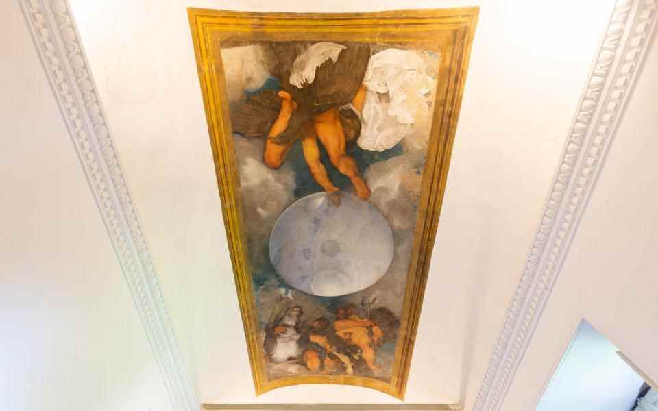   Le plafond de la Villa Aurora, peint par le Caravage - Graziano Panfili