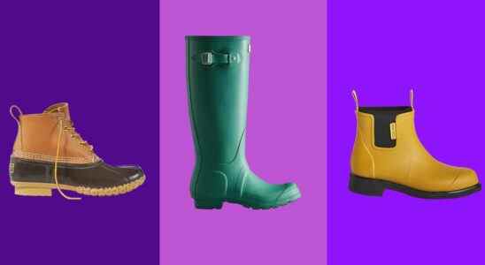 Les 9 meilleures bottes de pluie pour femmes